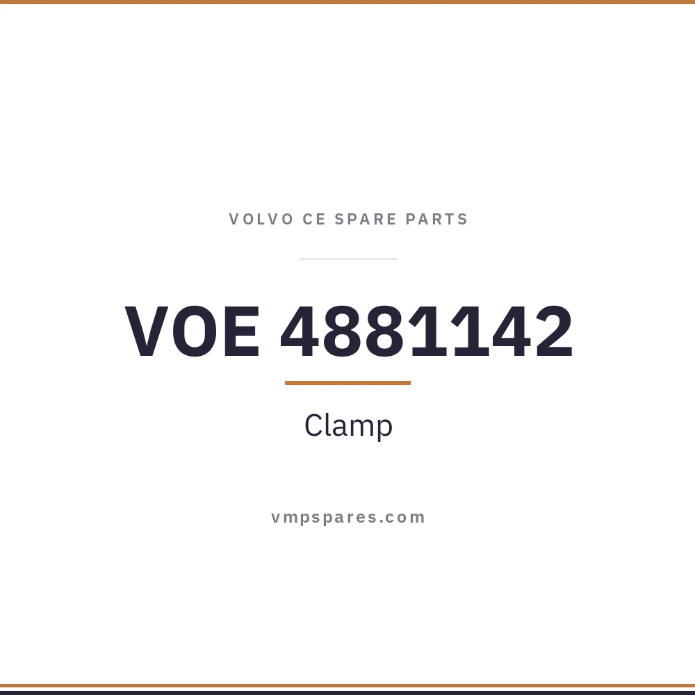 VOE 4881142 – Clamp