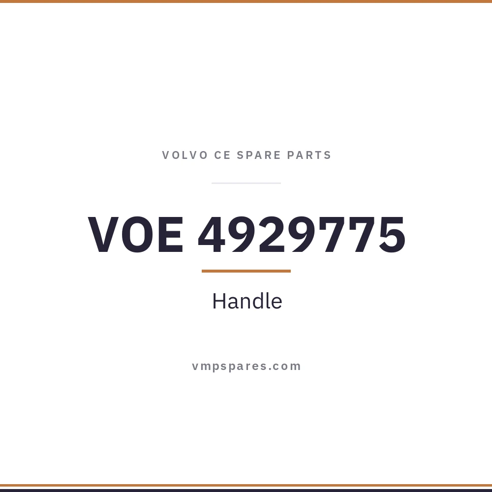 VOE 4929775 – Handle