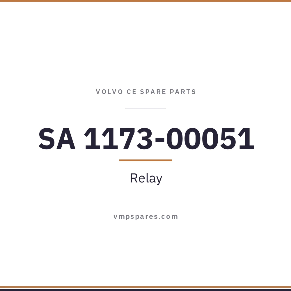 SA 1173-00051 – Relay