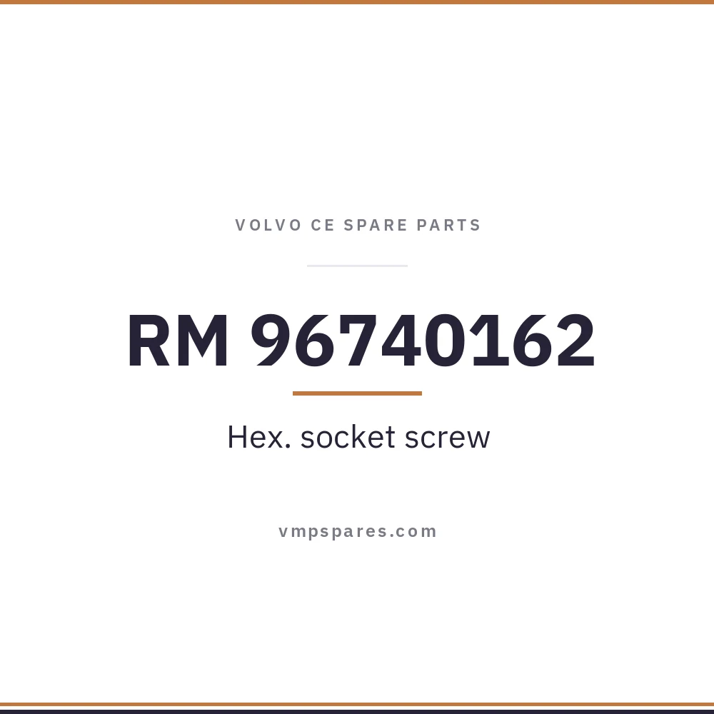 RM 96740162 – Hex. socket screw