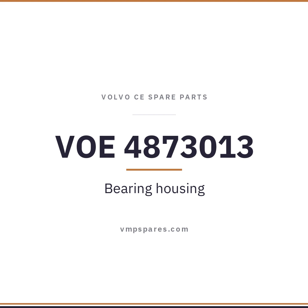 VOE 4873013 – Bearing housing