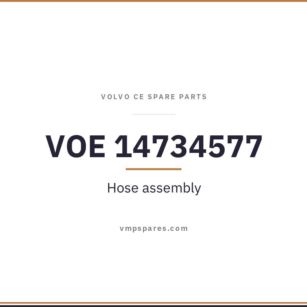 VOE 14734577 – Hose assembly