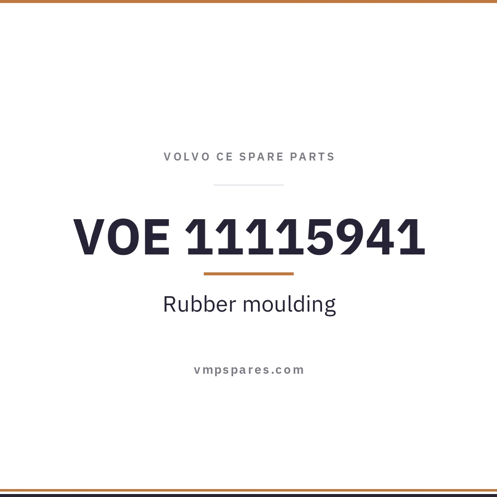 VOE 11115941 – Rubber moulding