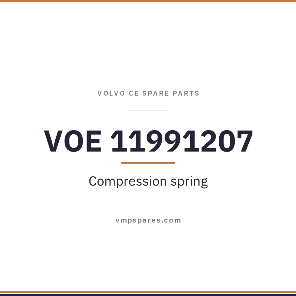 VOE 11991207 – Compression spring