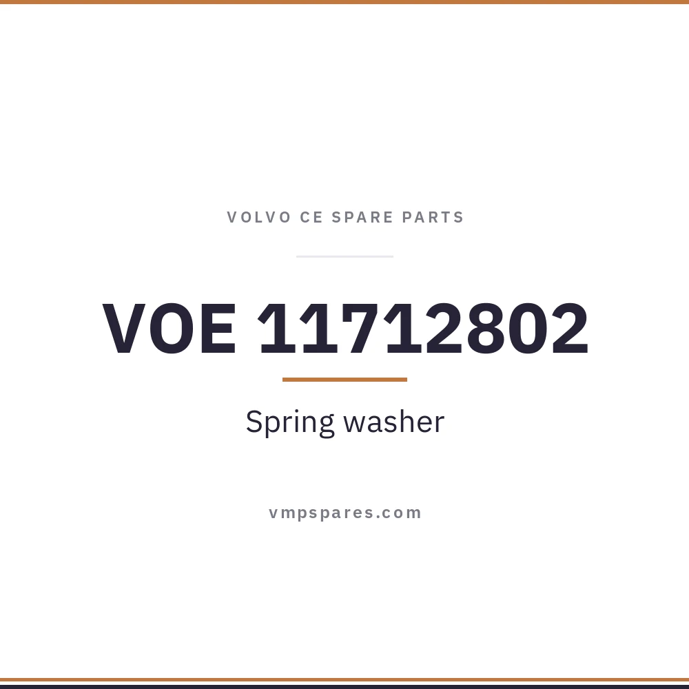 VOE 11712802 – Spring washer