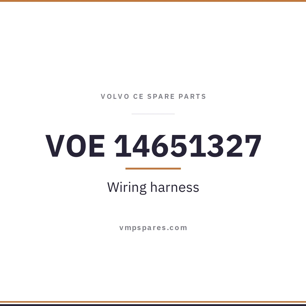 VOE 14651327 – Wiring harness