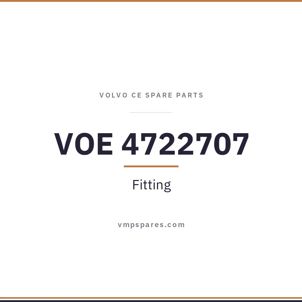 VOE 4722707 – Fitting