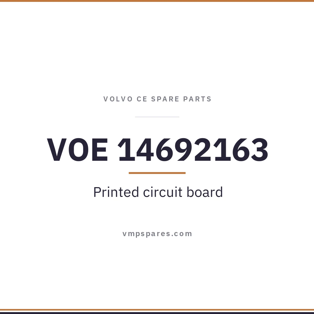 VOE 14692163 – Printed circuit board
