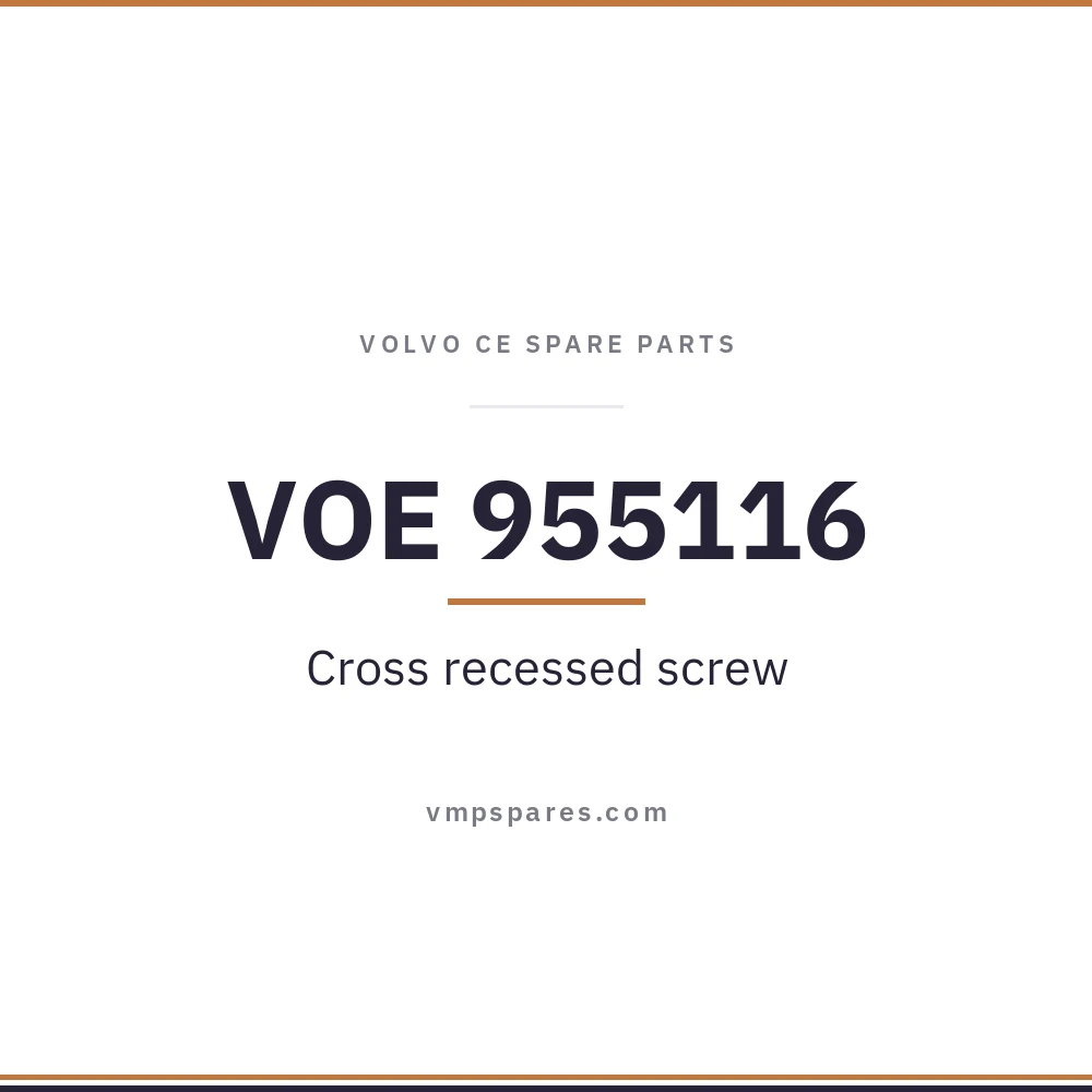 VOE 955116 – Cross recessed screw