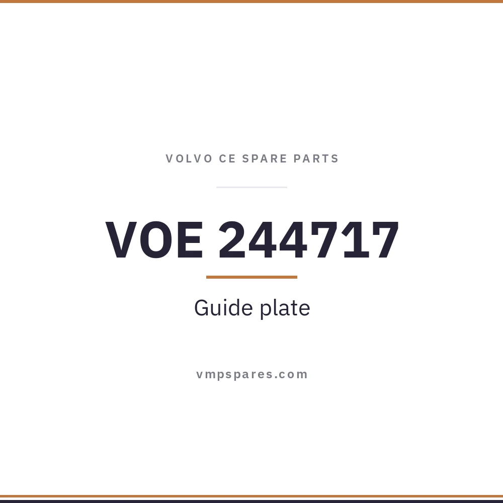VOE 244717 – Guide plate