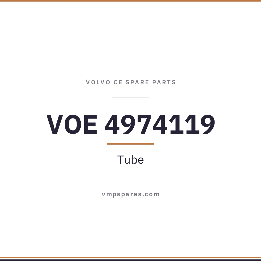 VOE 4974119 – Tube