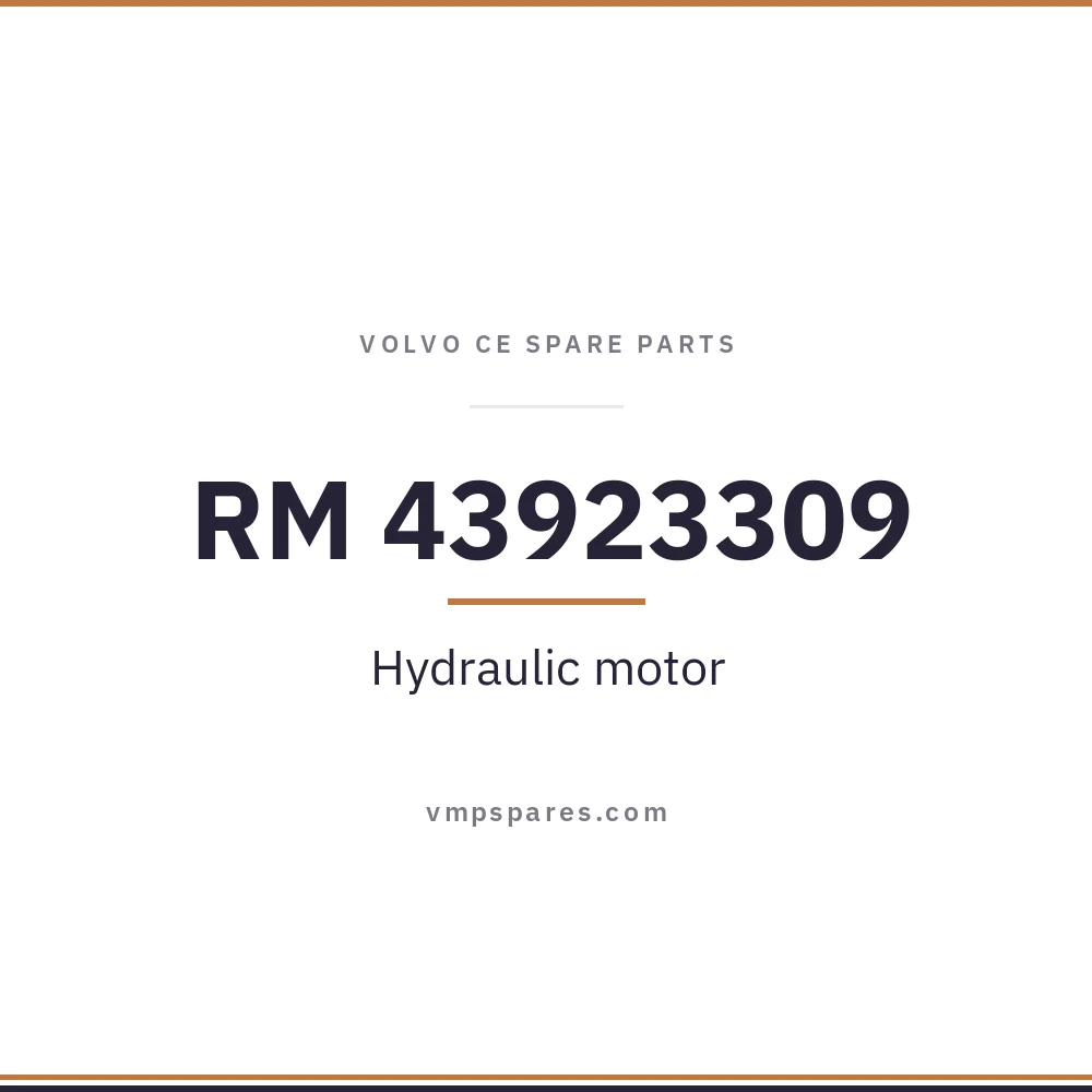RM 43923309 – Hydraulic motor