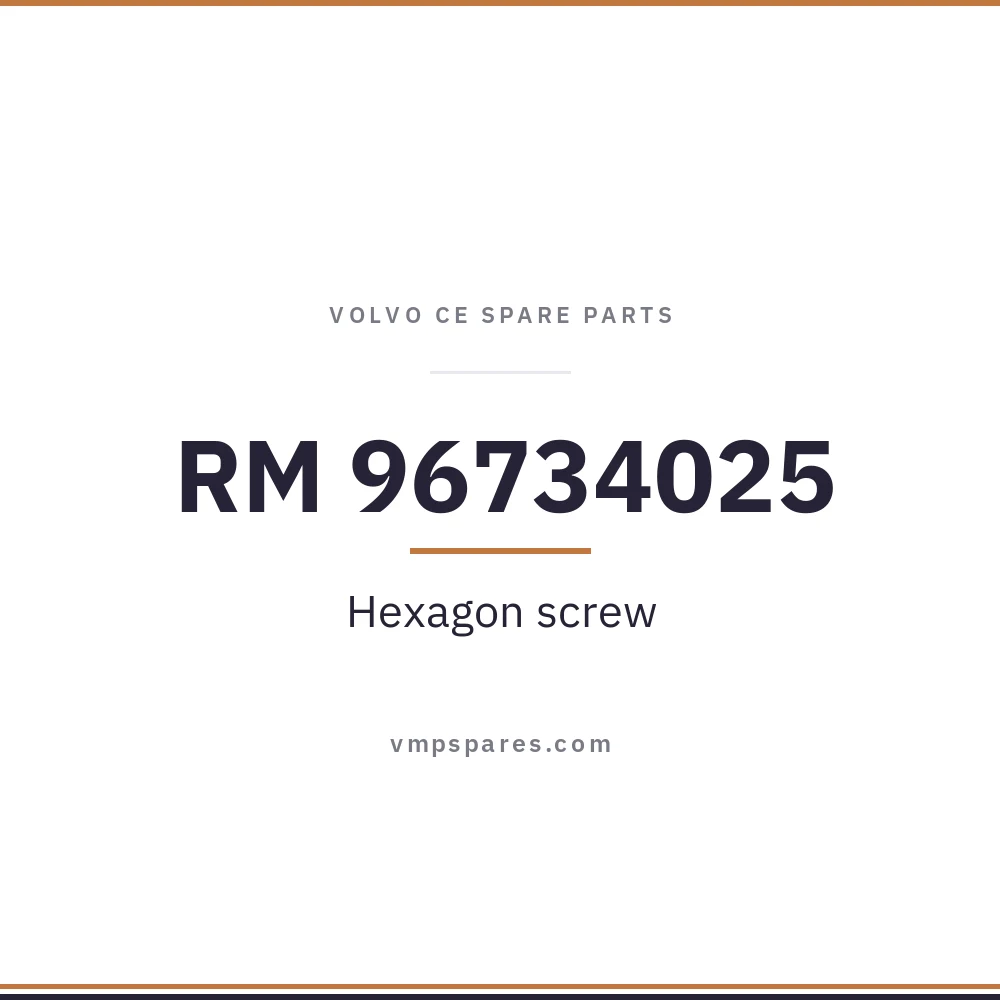 RM 96734025 – Hexagon screw