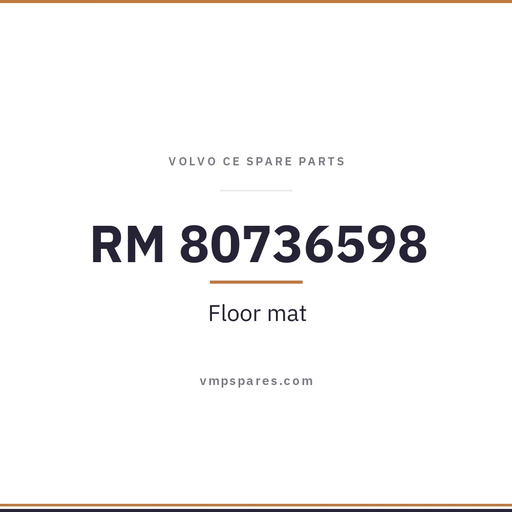 RM 80736598 – Floor mat