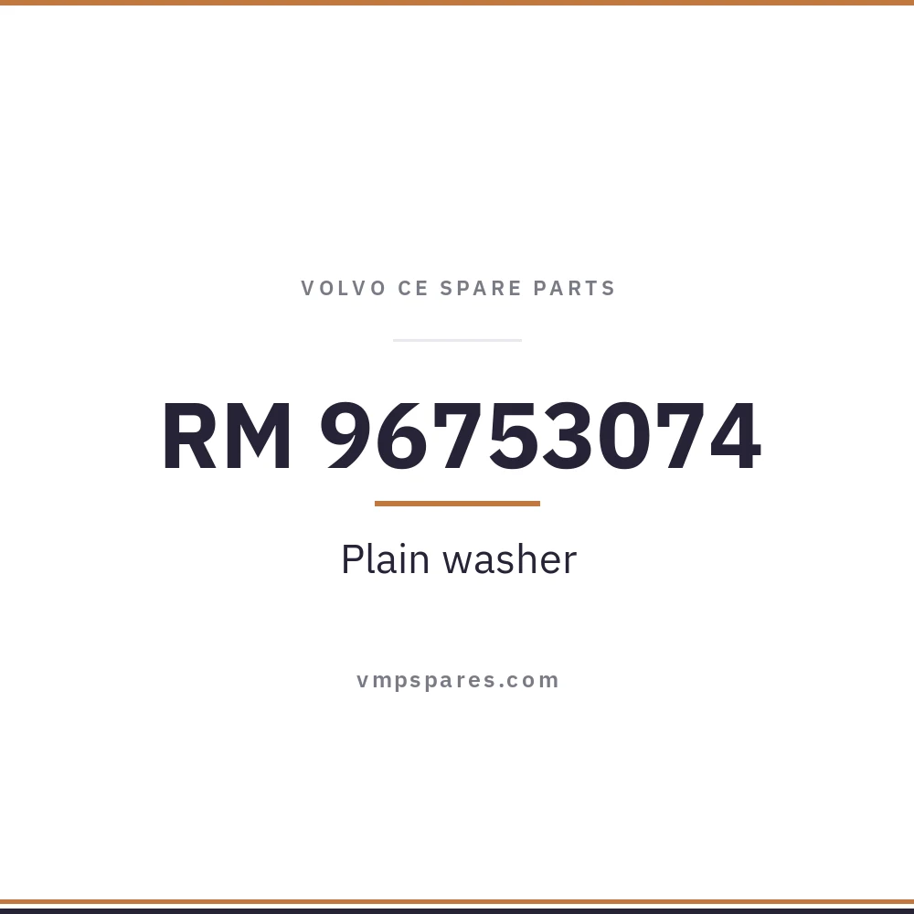 RM 96753074 – Plain washer