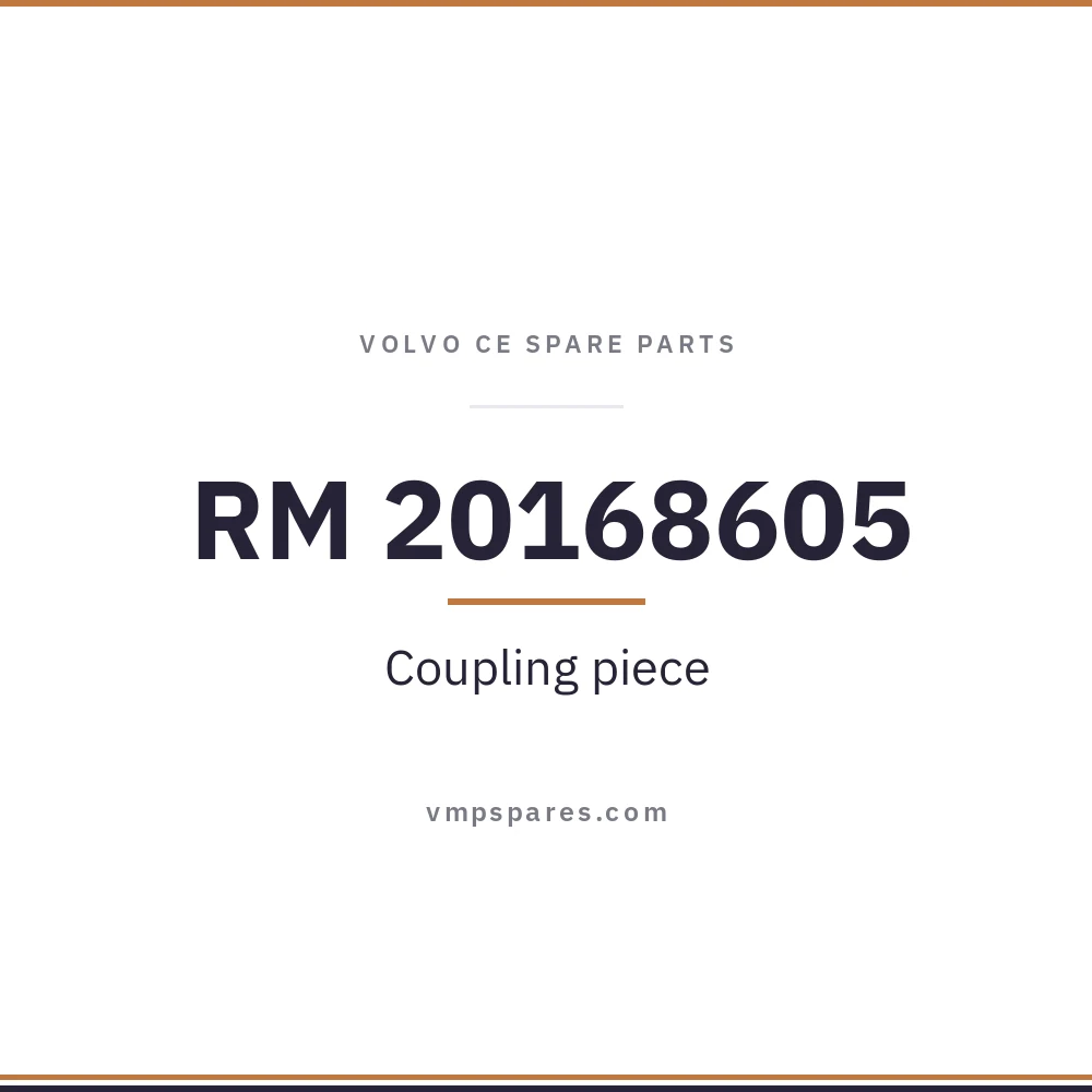RM 20168605 – Coupling piece