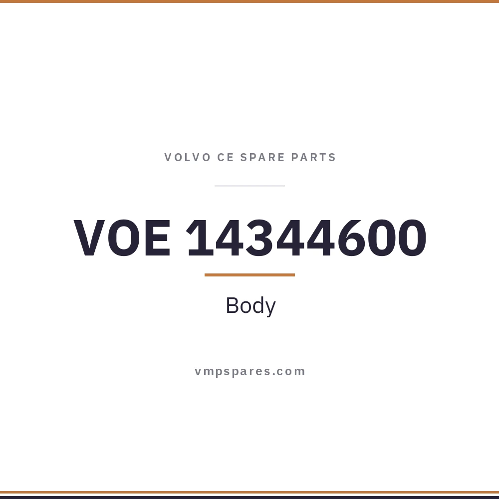 VOE 14344600 – Body