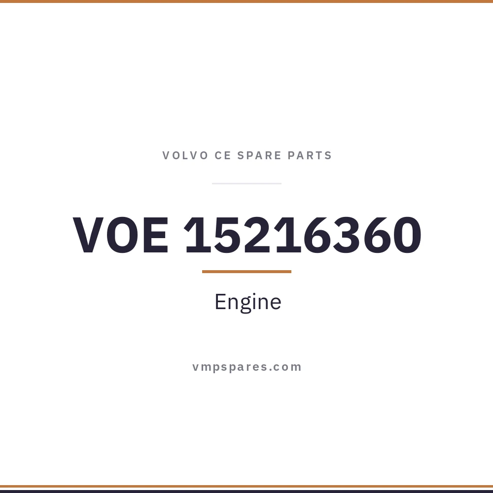 VOE 15216360 – Engine