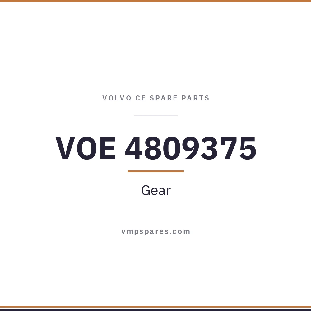VOE 4809375 – Gear