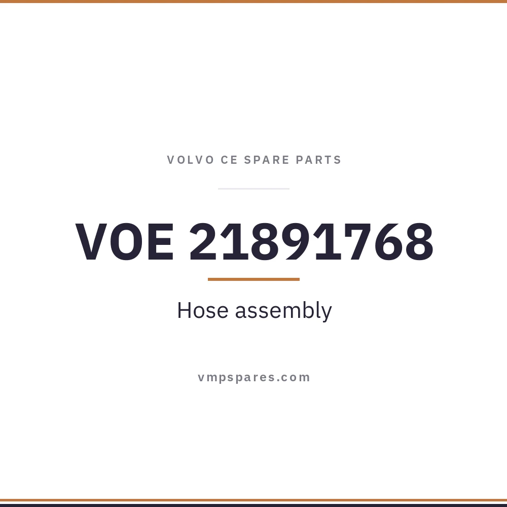 VOE 21891768 – Hose assembly