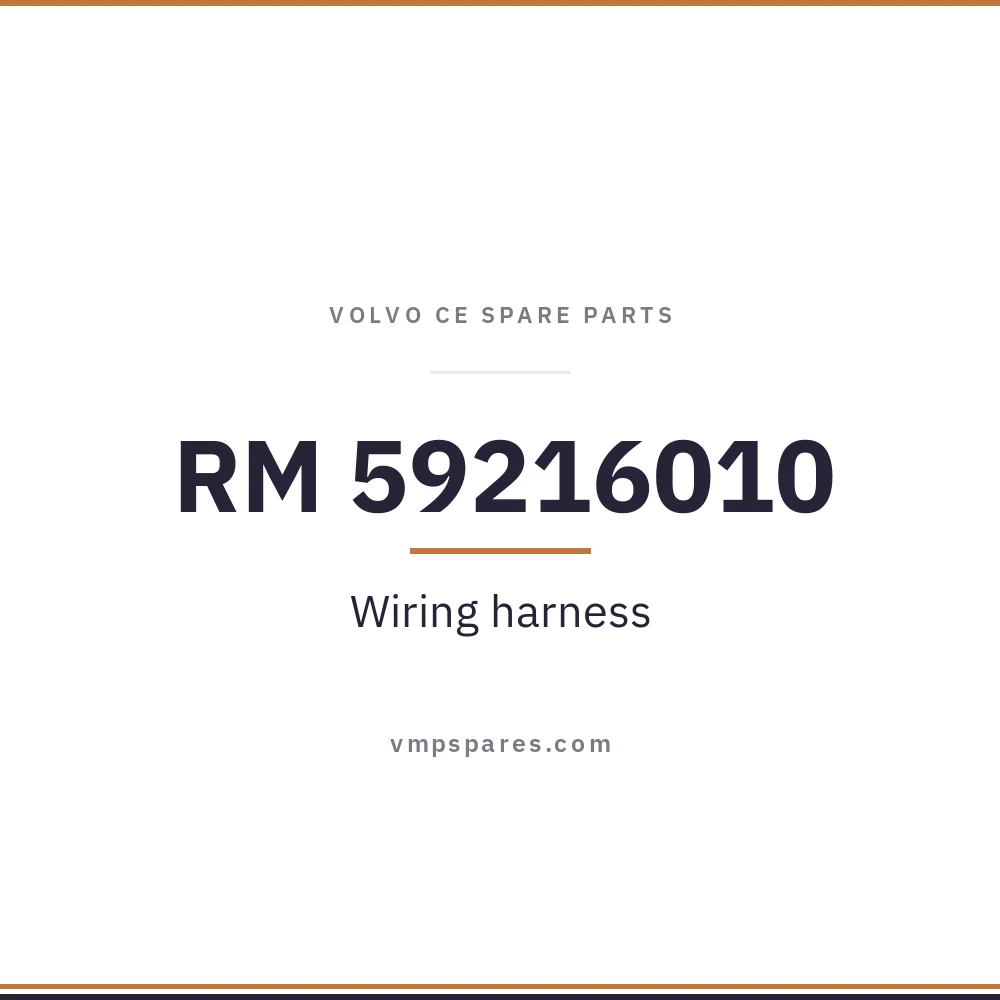 RM 59216010 – Wiring harness