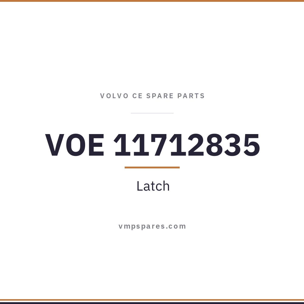 VOE 11712835 – Latch