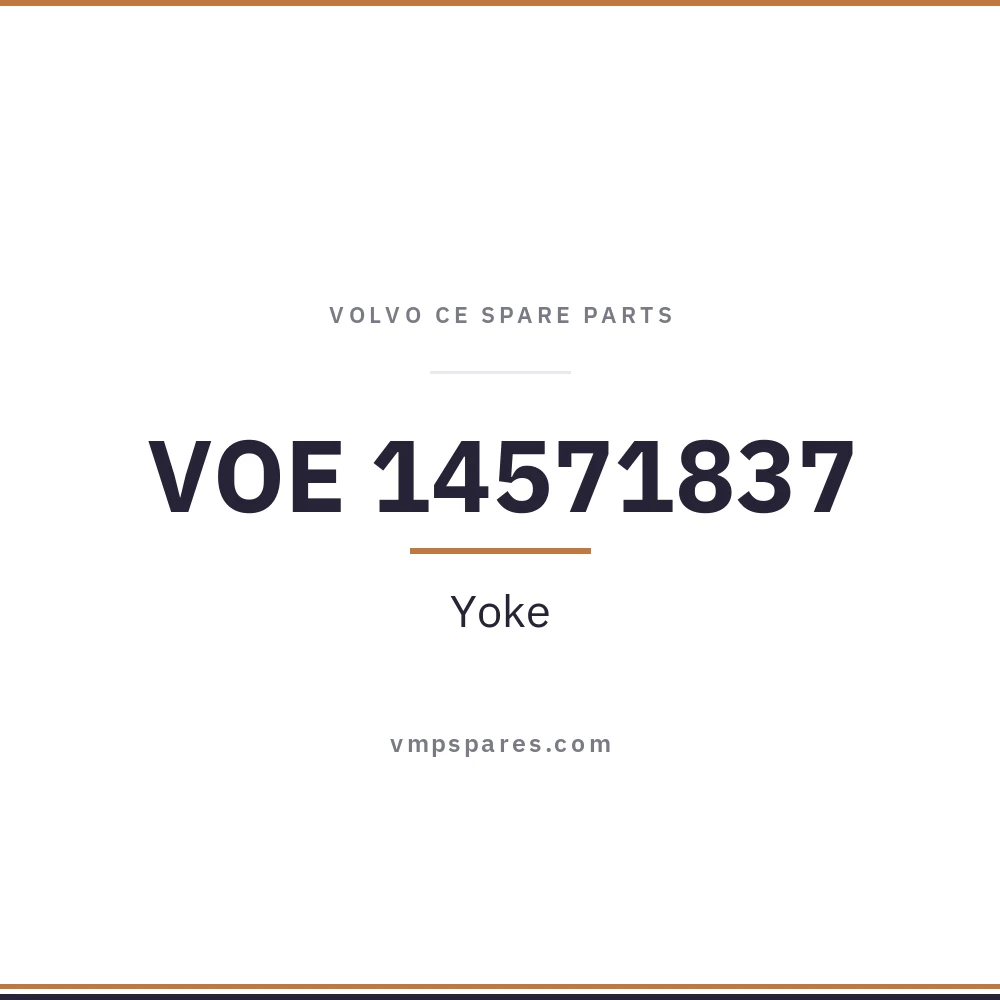 VOE 14571837 – Yoke