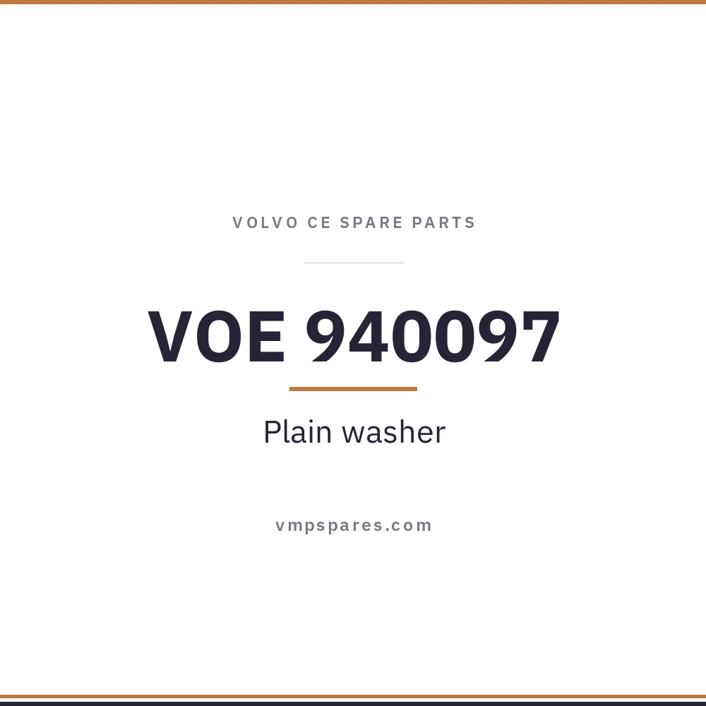 VOE 940097 – Plain washer