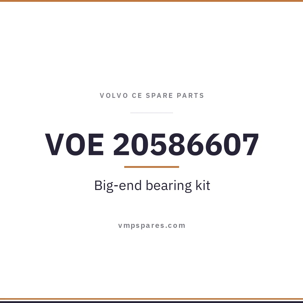 VOE 20586607 – Big-end bearing kit