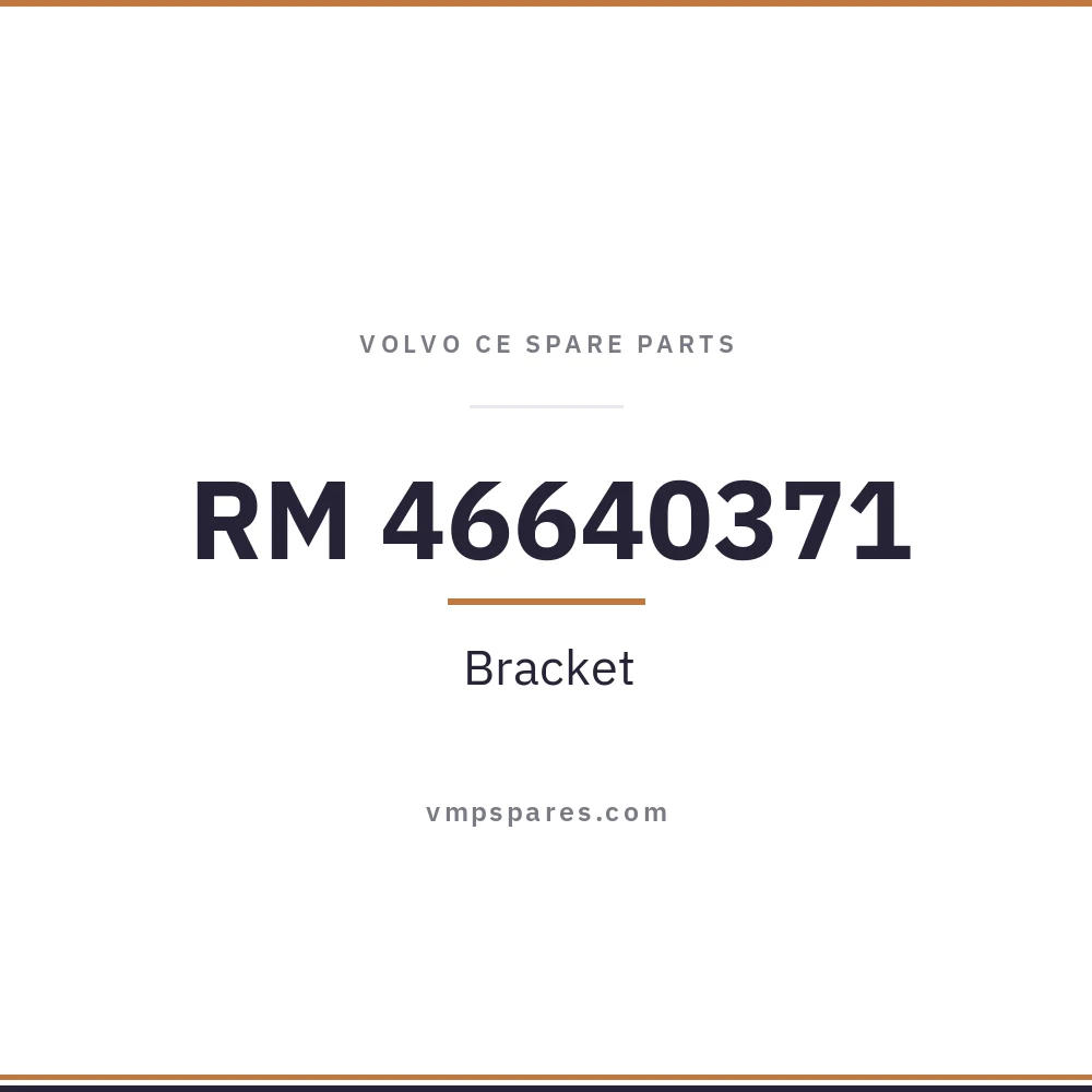 RM 46640371 – Bracket