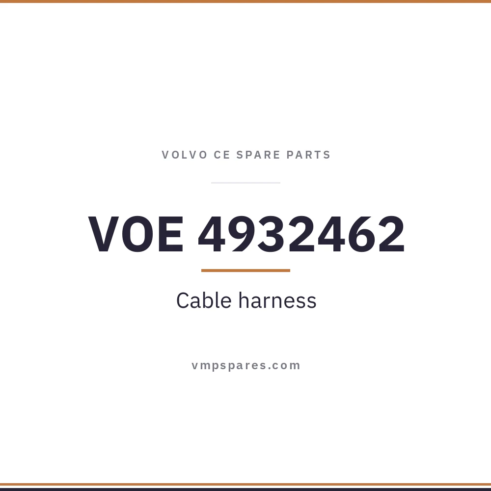 VOE 4932462 – Cable harness