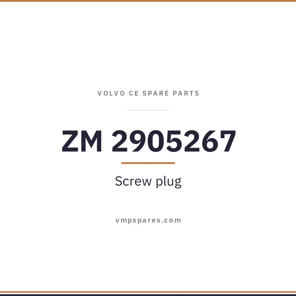 ZM 2905267 – Screw plug