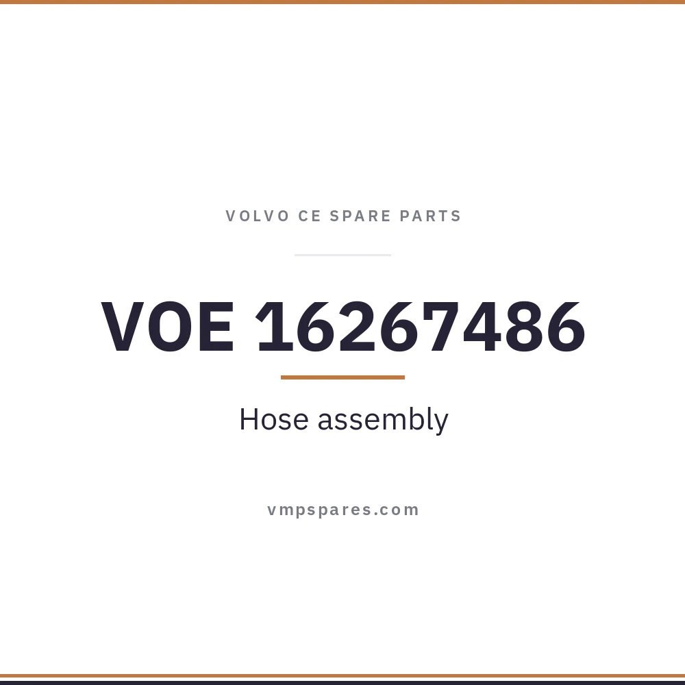 VOE 16267486 – Hose assembly
