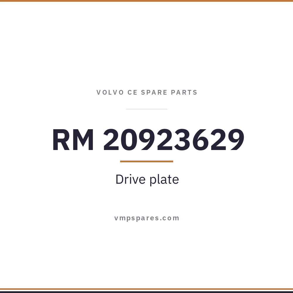 RM 20923629 – Drive plate