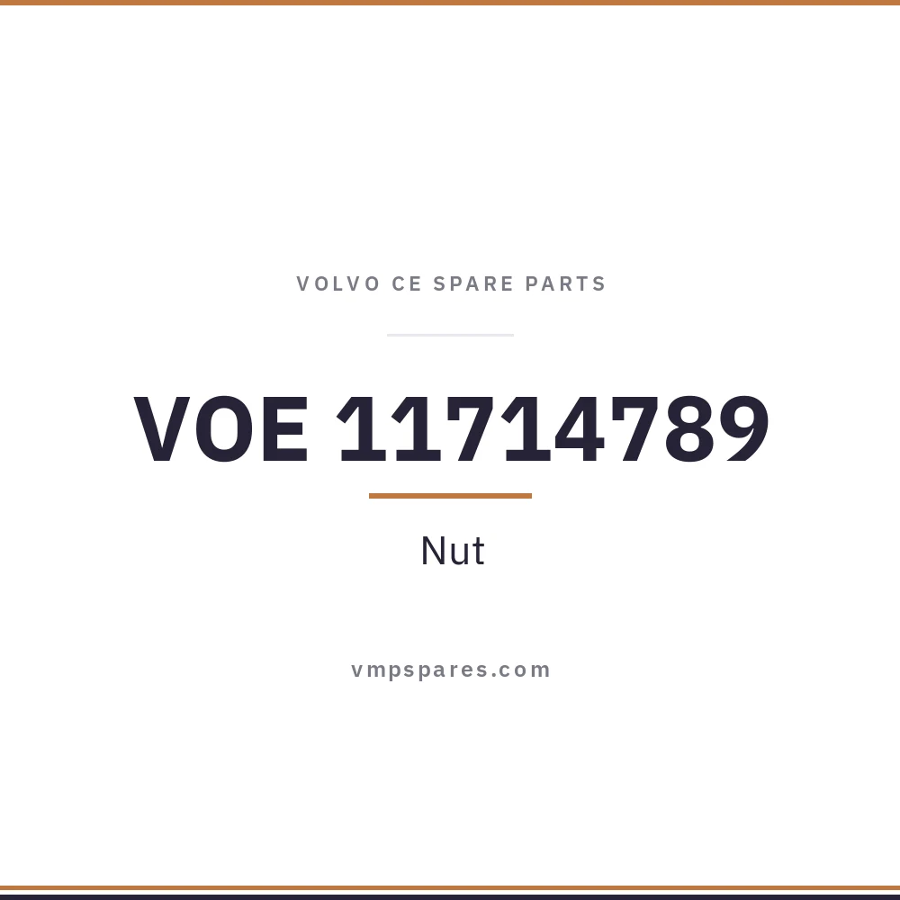 VOE 11714789 – Nut