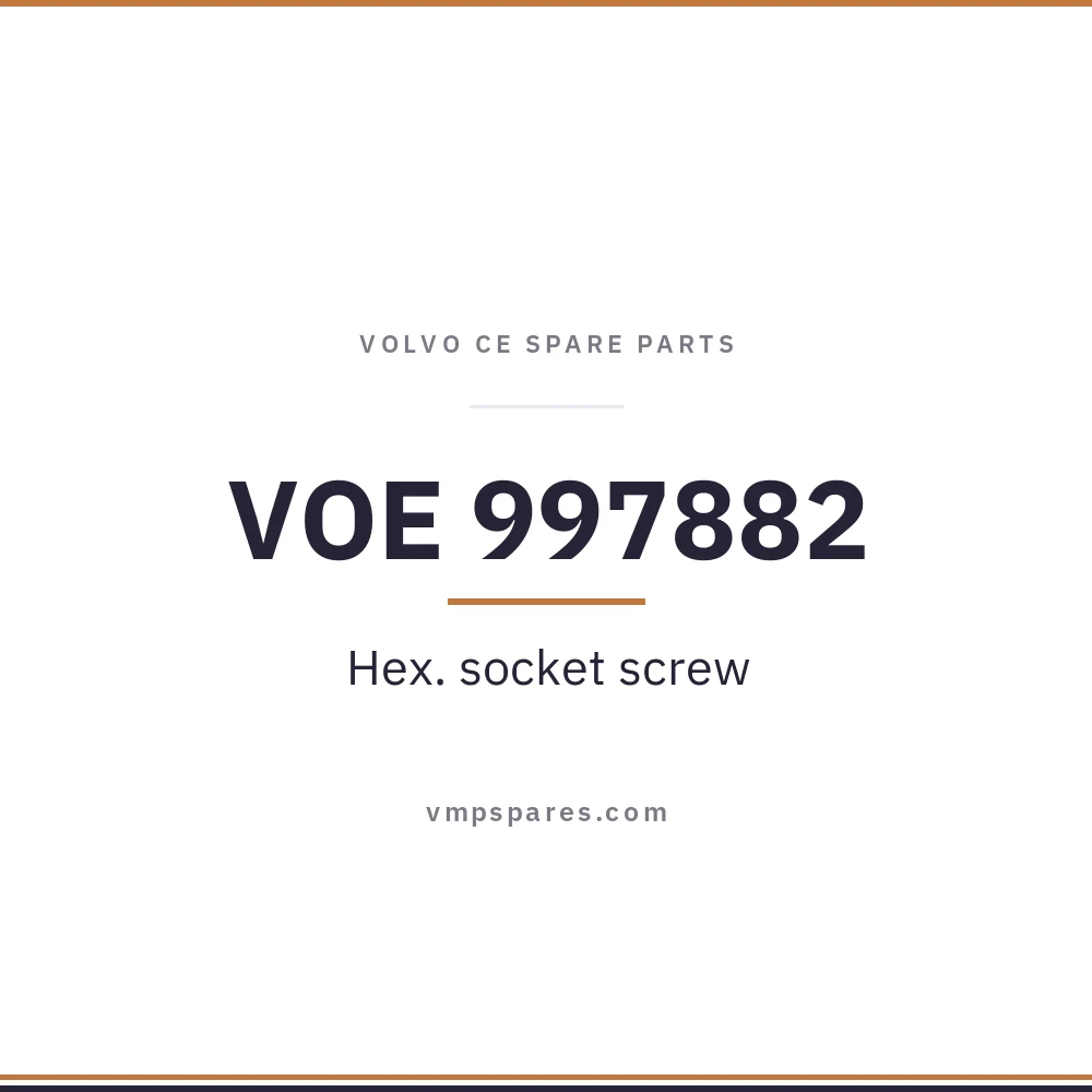 VOE 997882 – Hex. socket screw