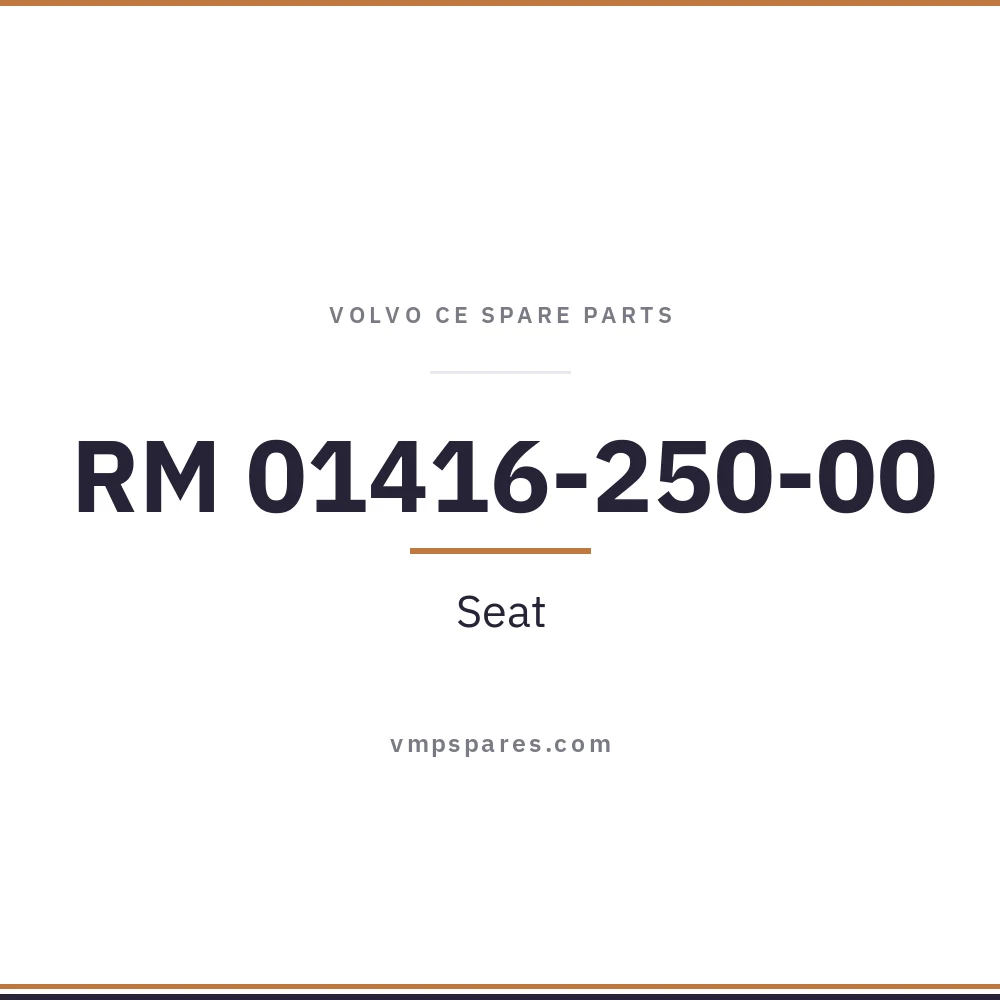 RM 01416-250-00 – Seat