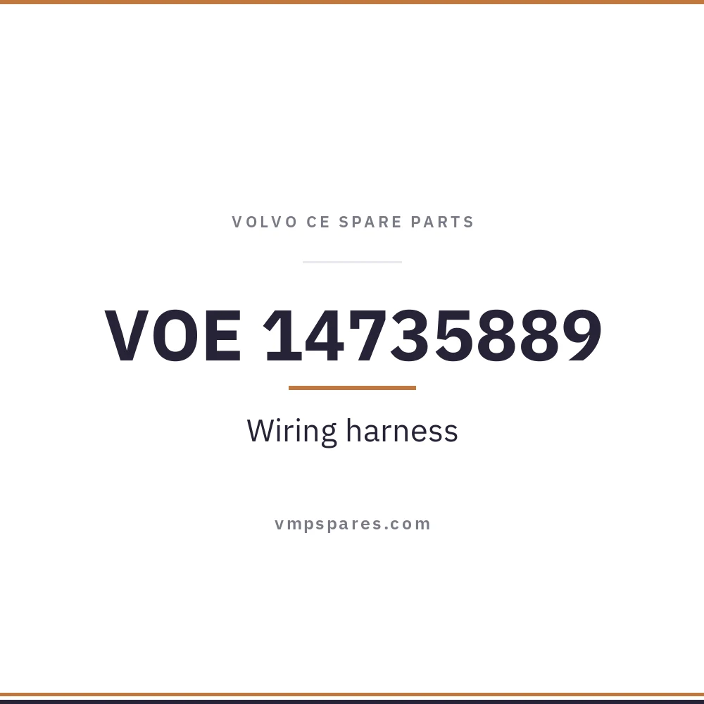 VOE 14735889 – Wiring harness