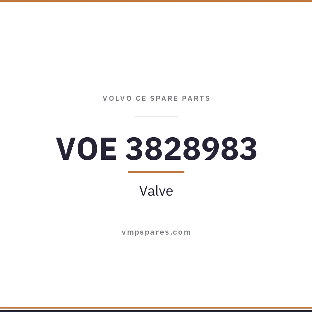 VOE 3828983 – Valve