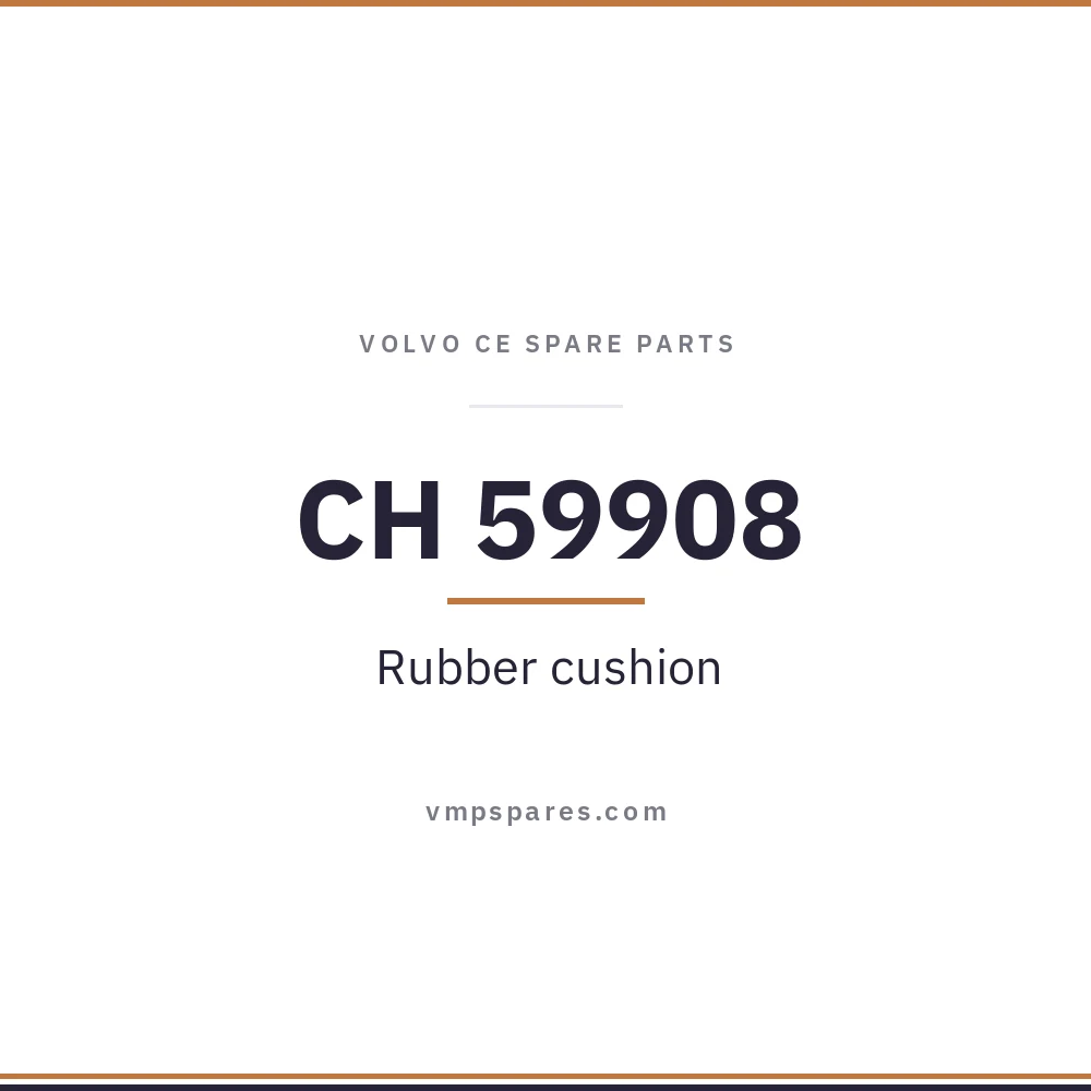 CH 59908 – Rubber cushion
