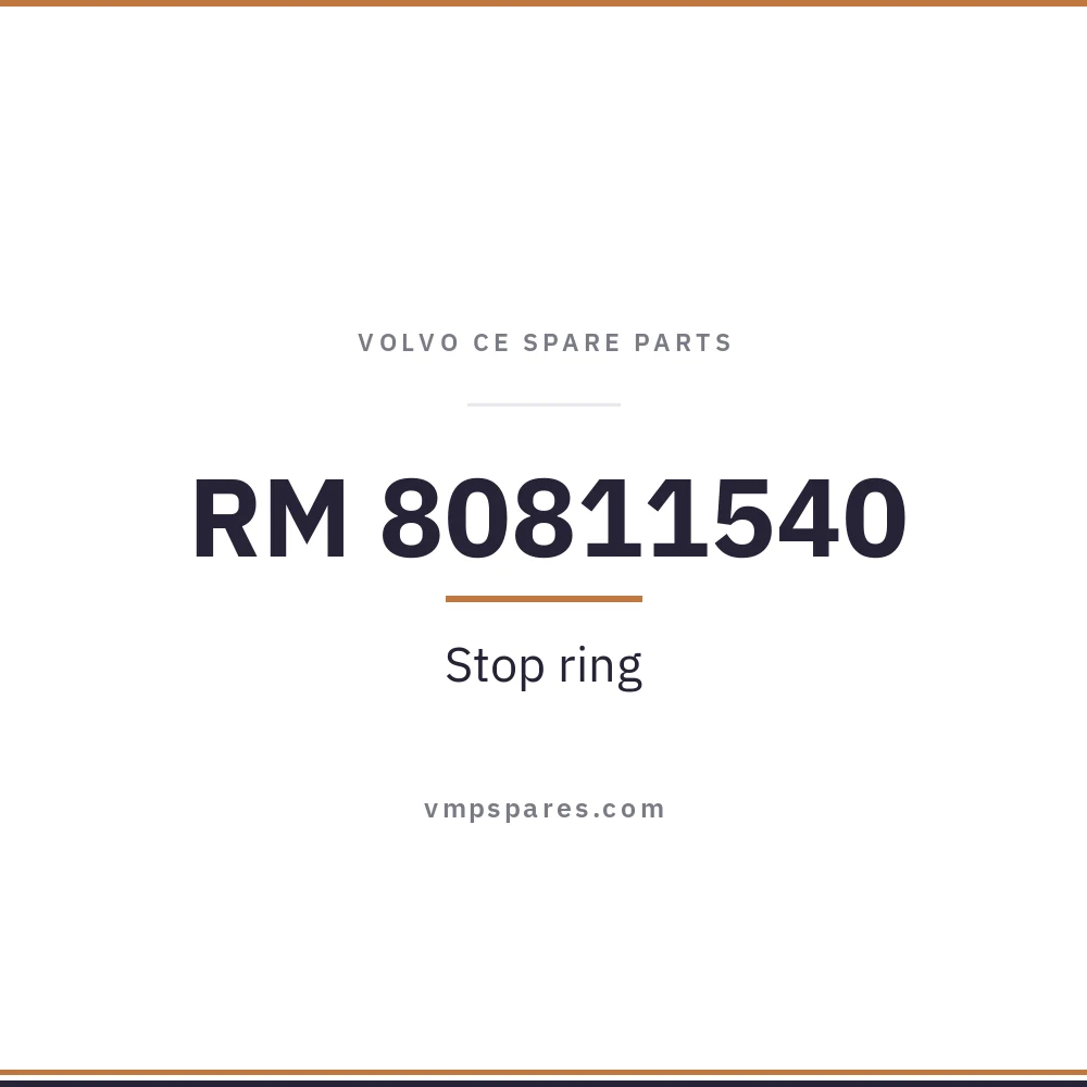 RM 80811540 – Stop ring