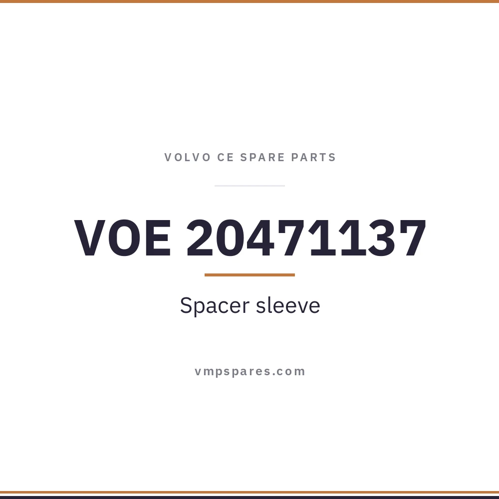 VOE 20471137 – Spacer sleeve