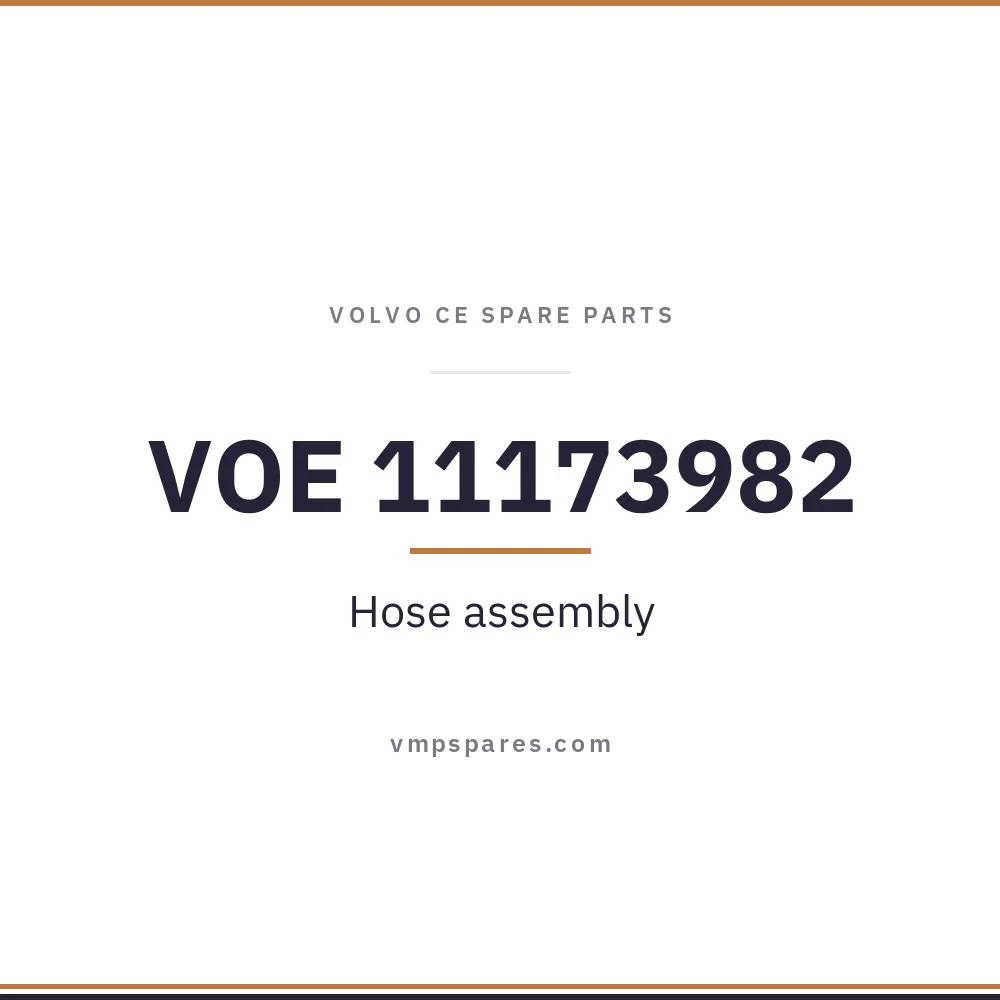 VOE 11173982 – Hose assembly