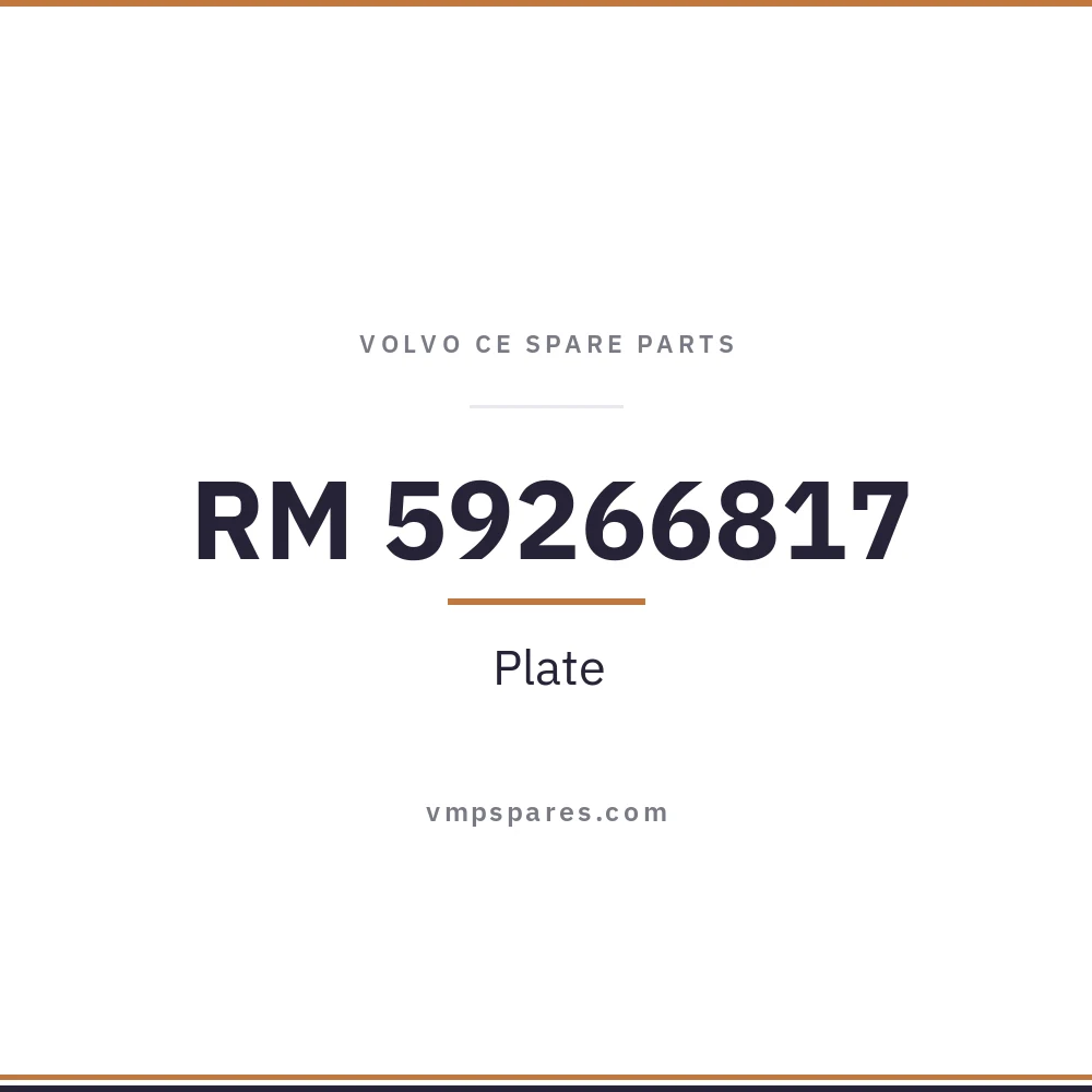 RM 59266817 – Plate