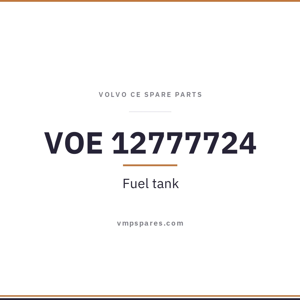 VOE 12777724 – Fuel tank