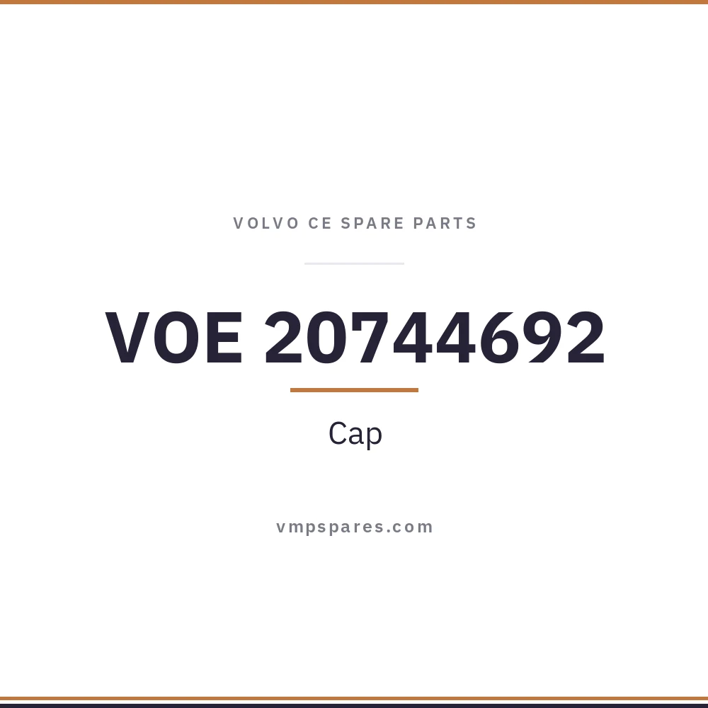 VOE 20744692 – Cap