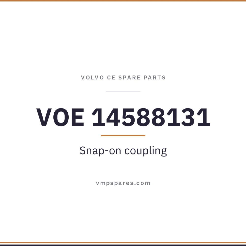 VOE 14588131 – Snap-on coupling