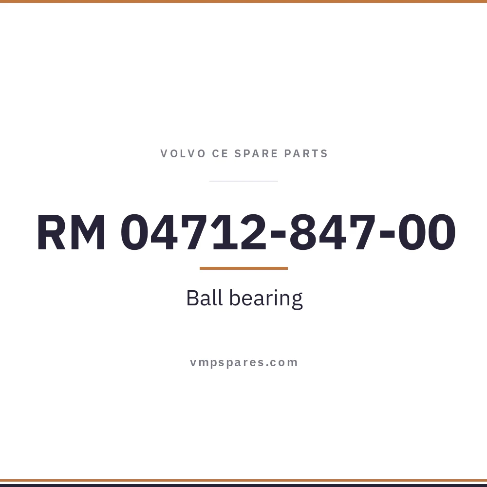 RM 04712-847-00 – Ball bearing