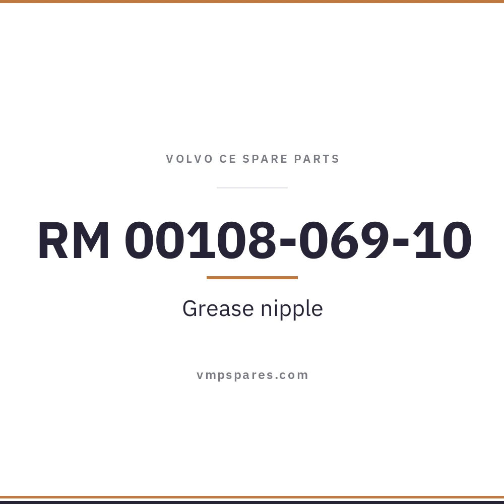 RM 00108-069-10 – Grease nipple
