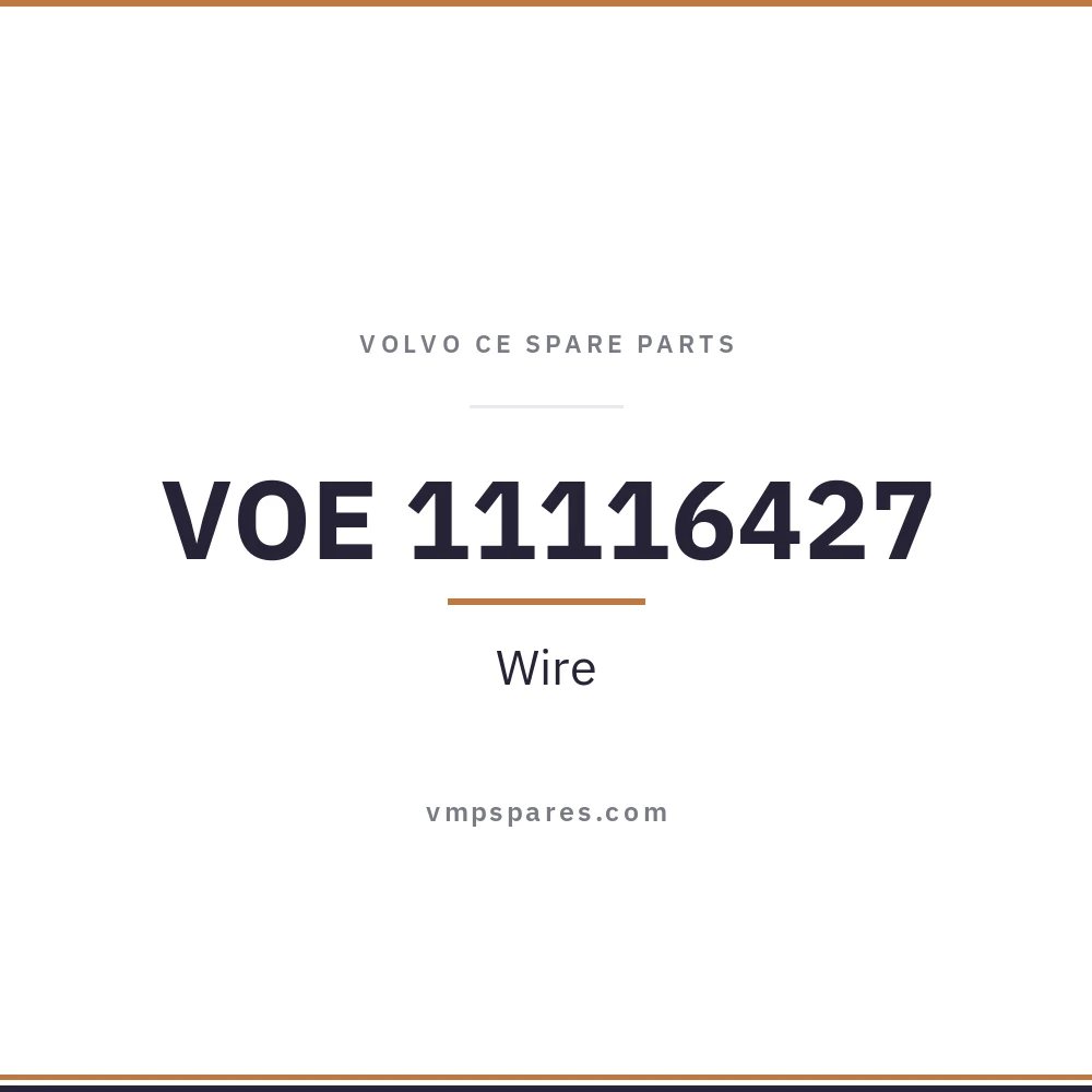 VOE 11116427 – Wire